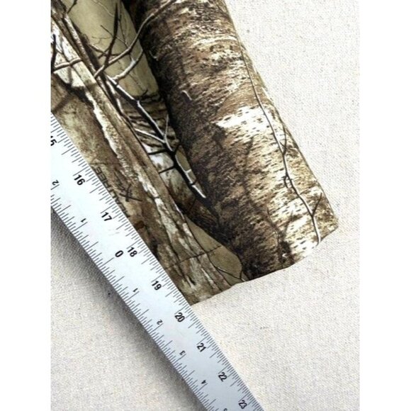 Realtree Xtra Camouflage Zip-Up Jacket L With Pockets & Adjustable Cuffs - Picture 8 of 11